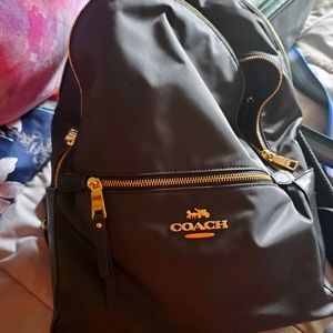 Coach addison backpack w/wristlet (never used)